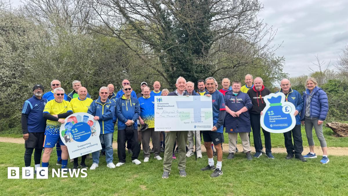 Grant to give Gloucester walking footballers more pitch time