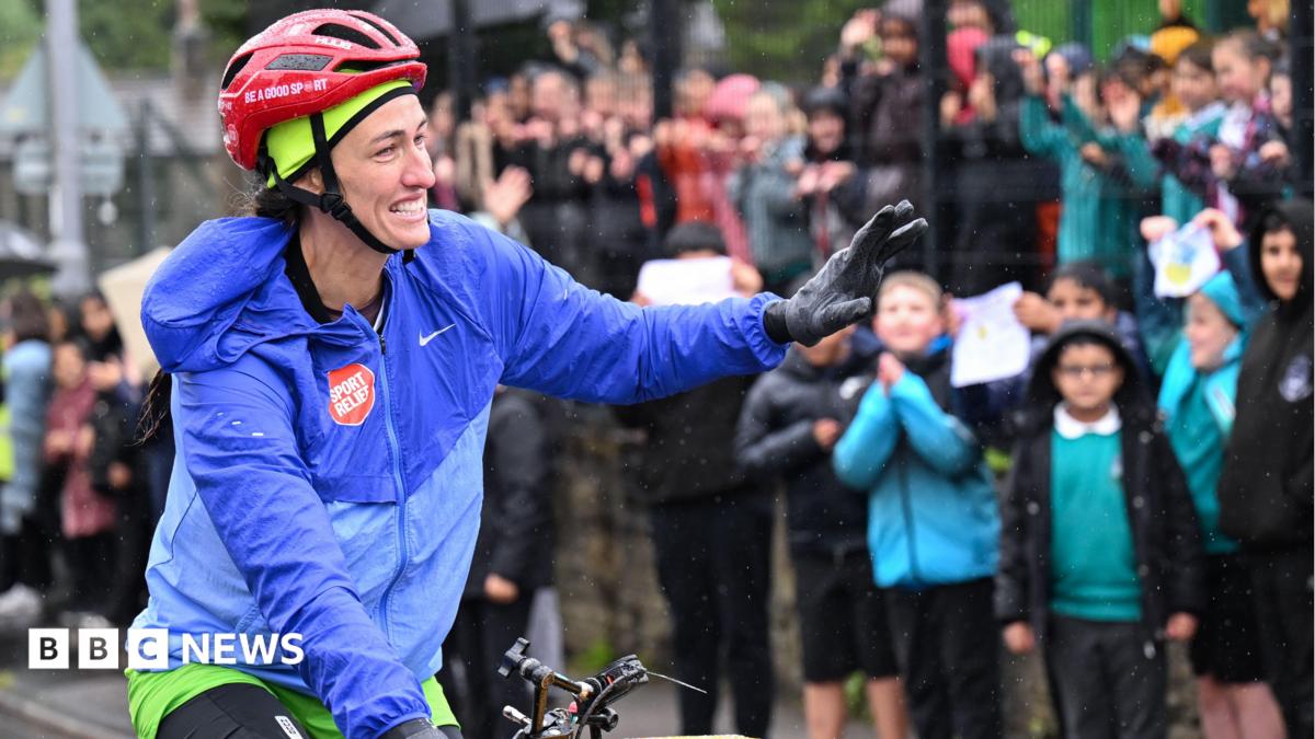 Jill Scott Completes Final Leg of 388-Mile Sport Relief Challenge