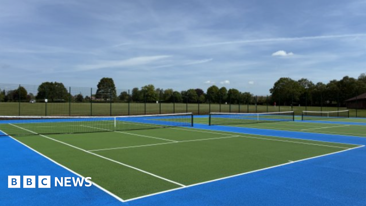 Tennis courts to open near 'least active area' of Leicestershire