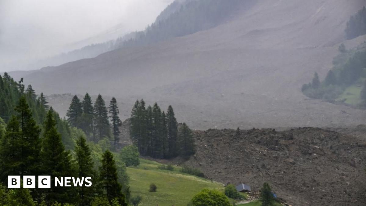 Swiss glacier collapse buries most of village of Blatten