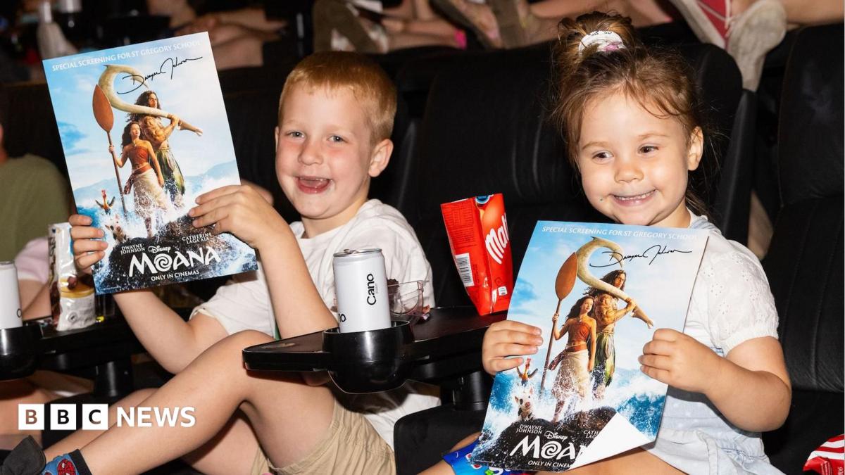 The Rock hires out cinema for 200 school pupils