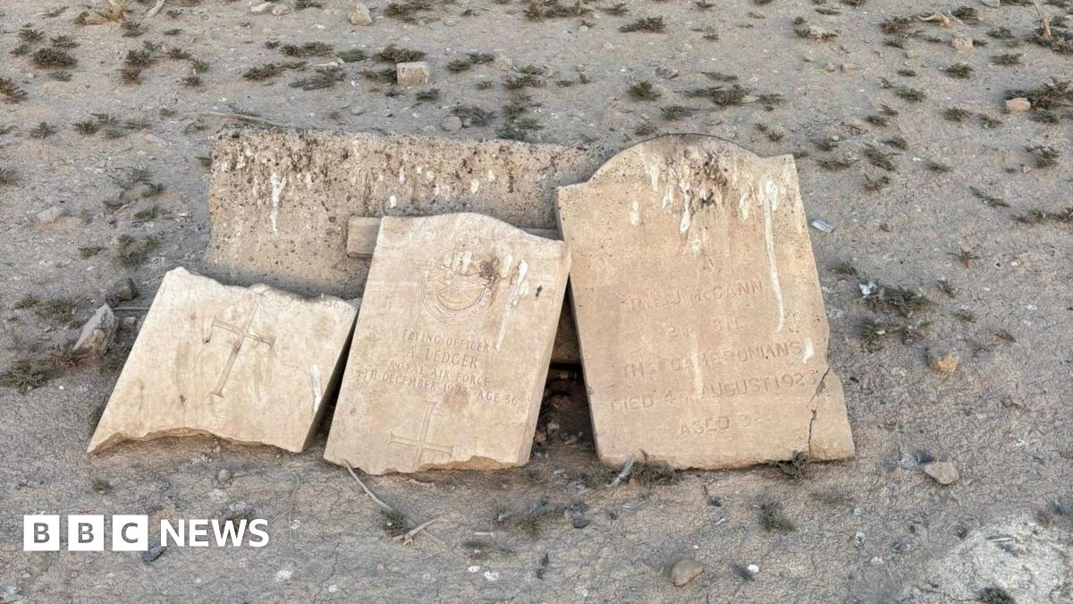 Iraq war graves: One man's mission to campaign for cemetery restoration