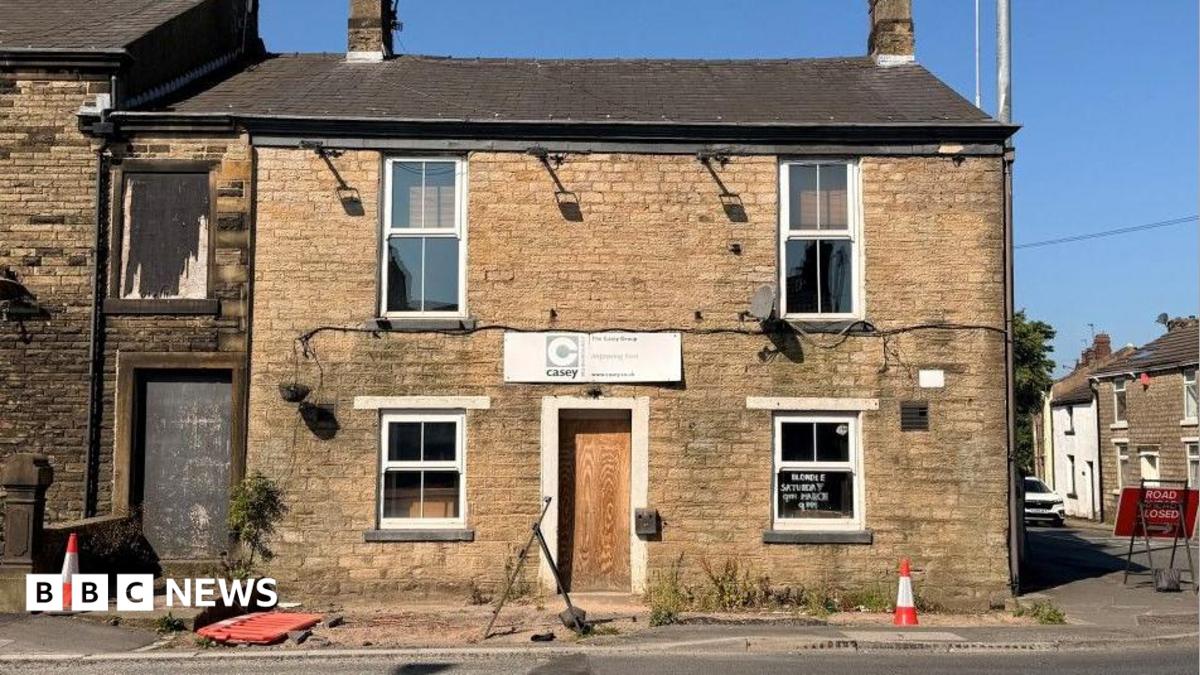 Dilapidated 300-year-old Blackburn pub being knocked down