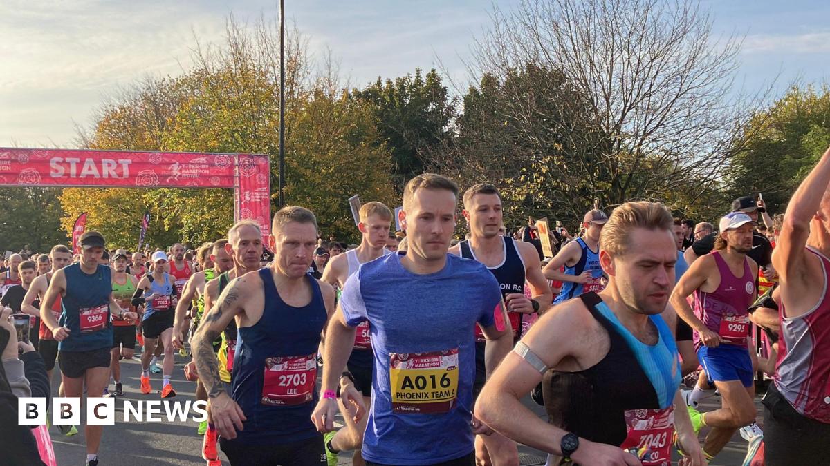 Thousands run Yorkshire Marathon for charities