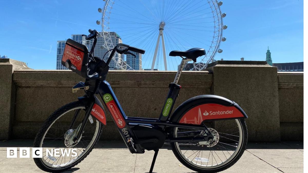 E bikes rolled out in TfL and Santander Cycles hire scheme BBC News