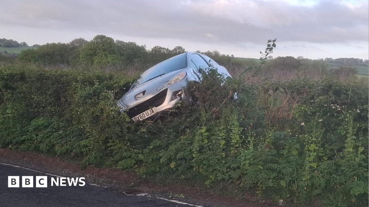 Father says pothole to blame for son's crash in Derbyshire