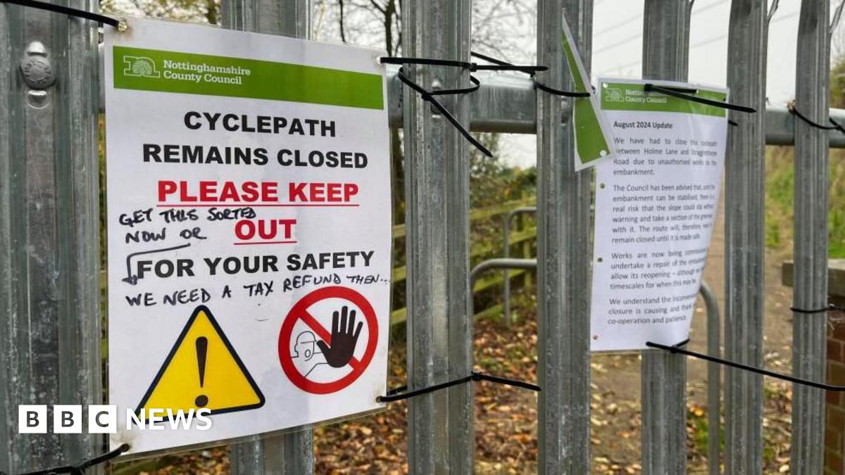 Radcliffe: Lack of cycle path repair date causing frustration