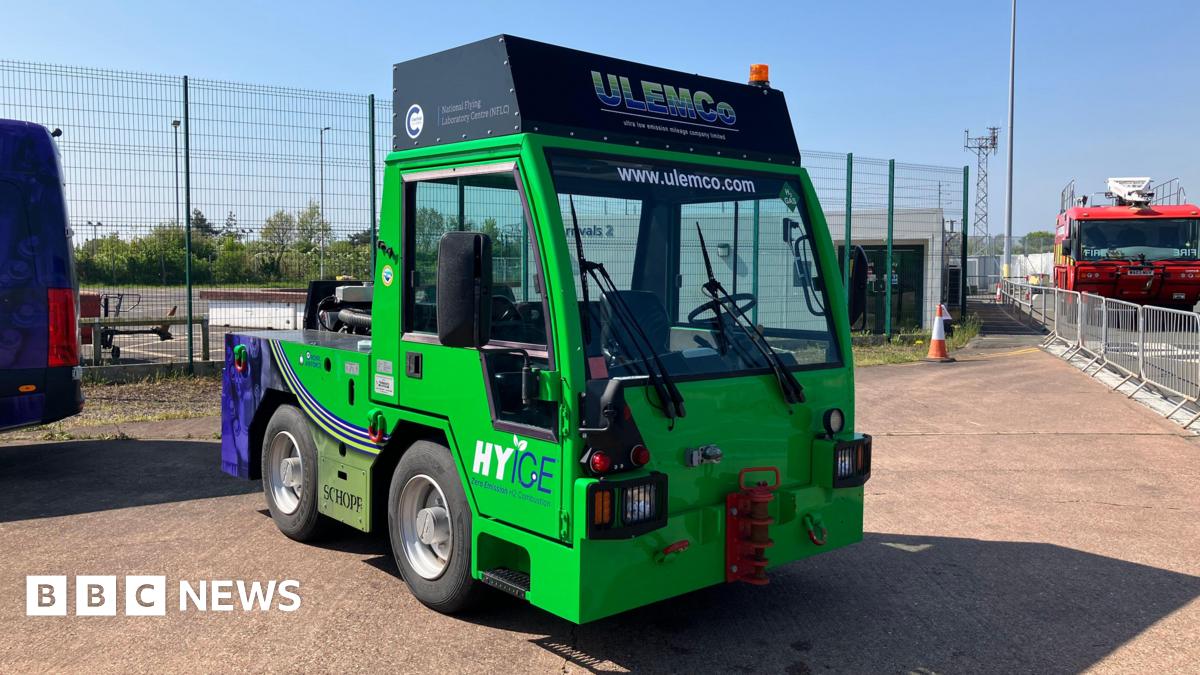 UK's First Zero-Carbon Turn with Hydrogen-Powered Ground Support at Exeter Airport