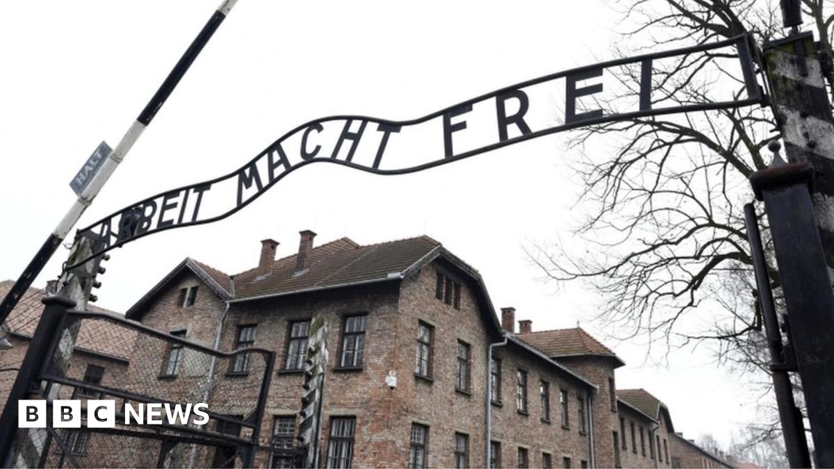 birkenau dead nude Naked demonstrators kill sheep under Auschwitz gates - BBC News