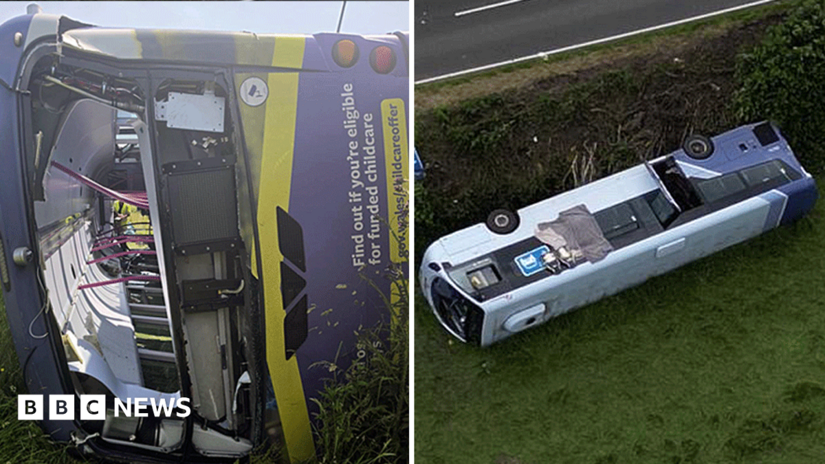 Bus crash rescuers who used van tools to free passengers say 'adrenaline kicked in'