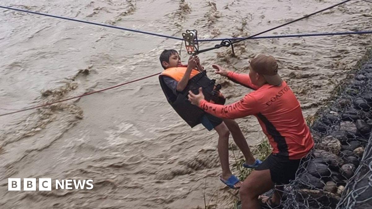 Super Typhoon Ragasa: Hong Kong braces for impact after storm displaces thousands in Philippines thumbnail