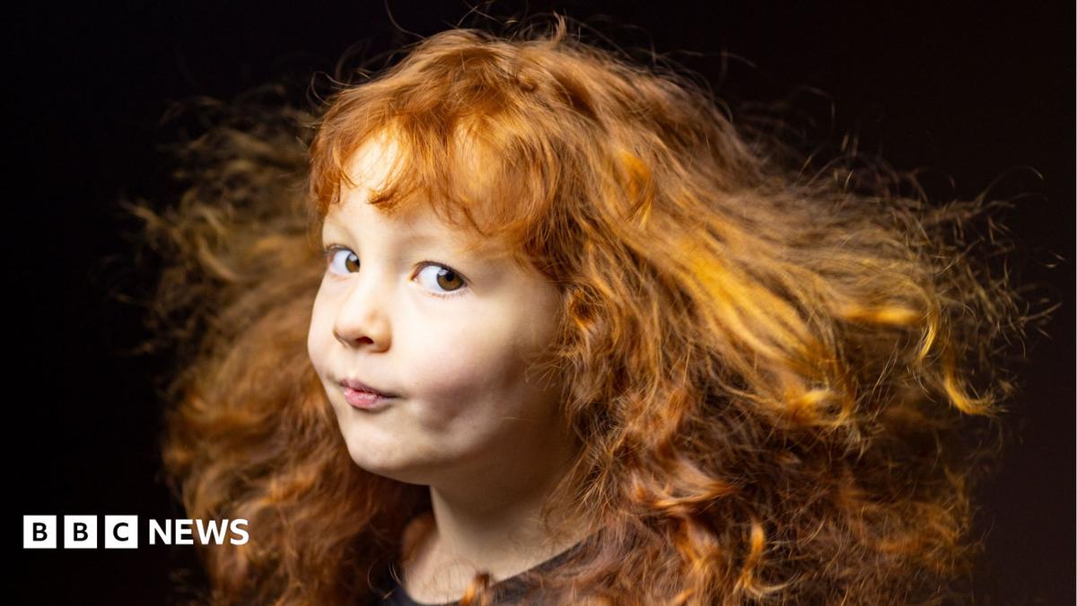 Ginger hair portraits show unexpected 'golden thread' connecting Americans