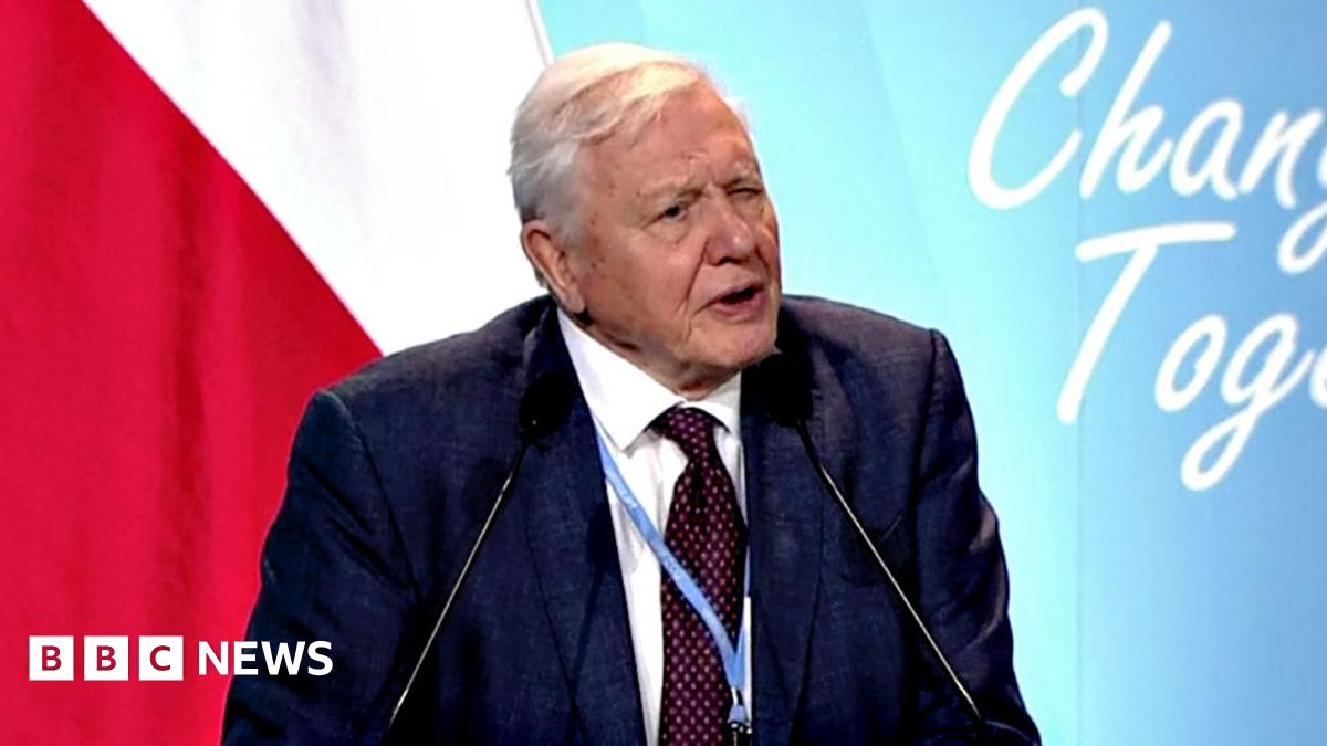 Sir David Attenborough: Climate change 'our greatest threat' - BBC News