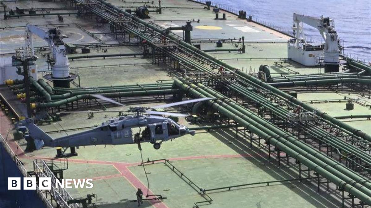 bbc.co.uk - Rorey Bosotti - US boards ship carrying Iran oil as Trump threatens mine-laying boats