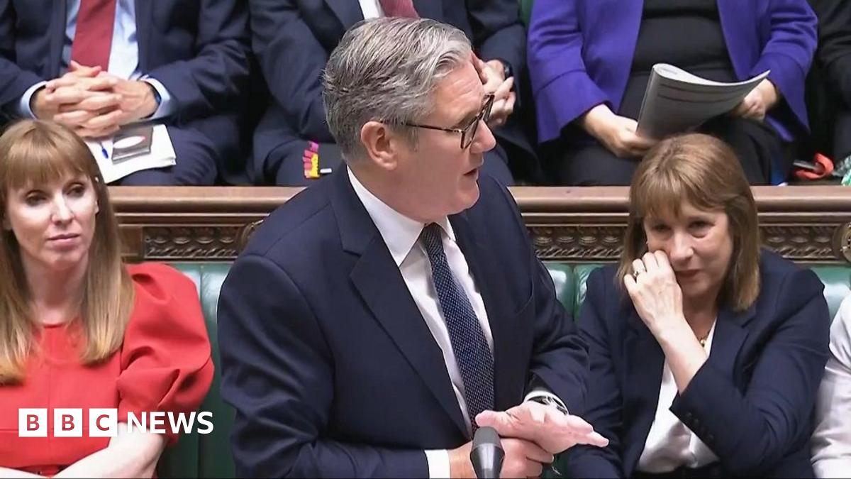 Rachel Reeves doing excellent job, PM tells BBC after Commons tears