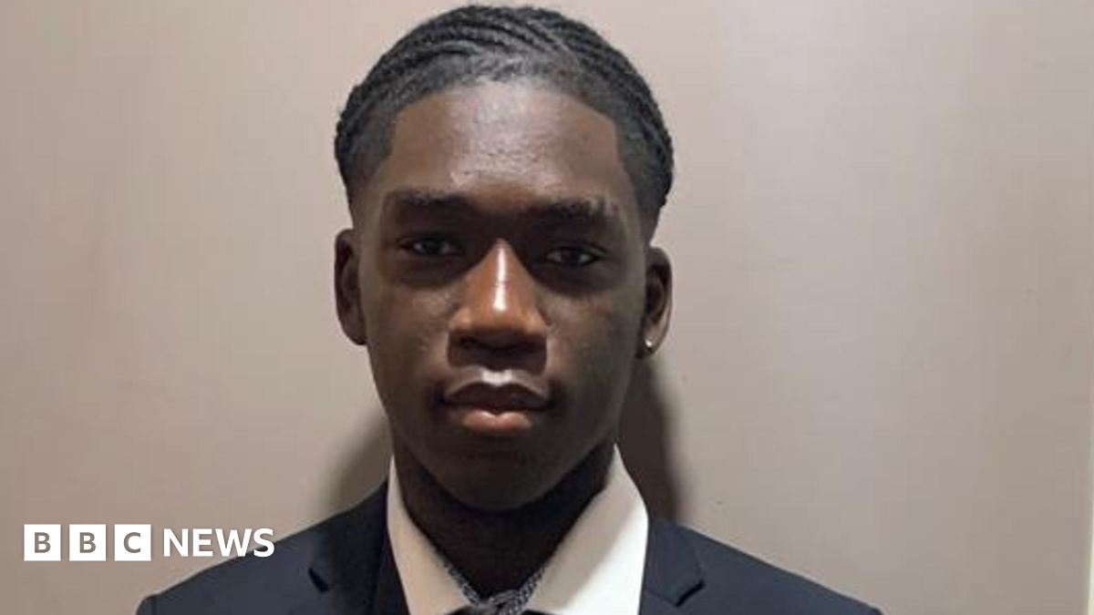 Marcus Fakana in school uniform