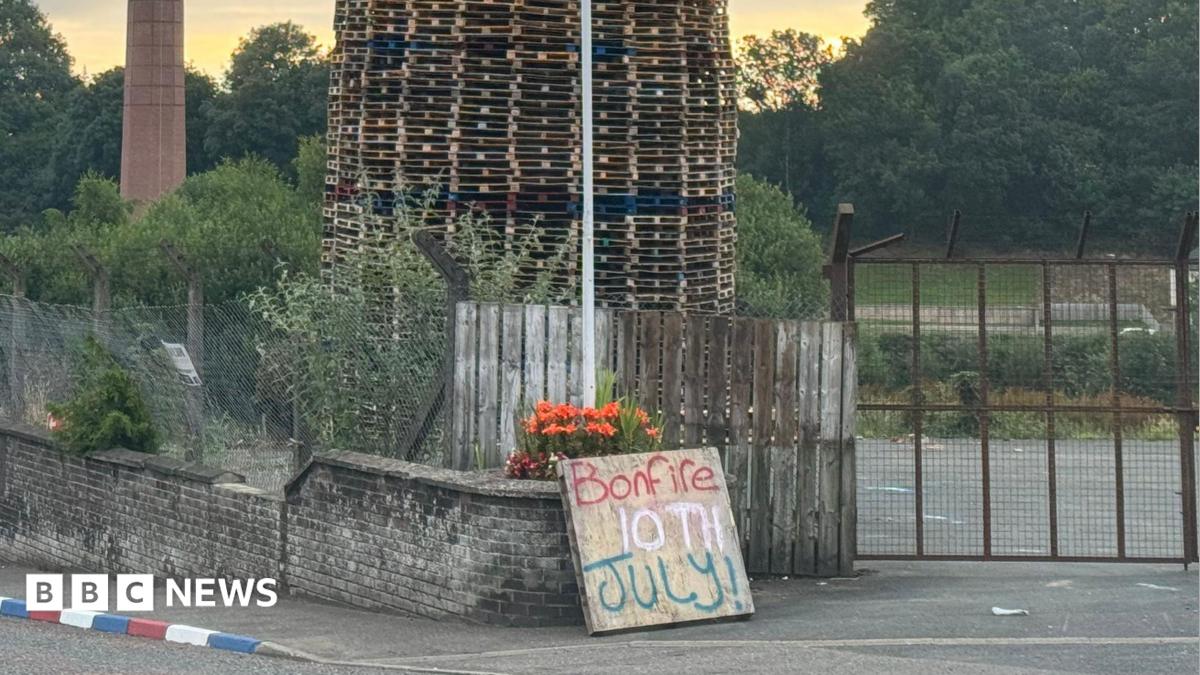 Moygashel bonfire mosque replica row sparks hate crime arrest