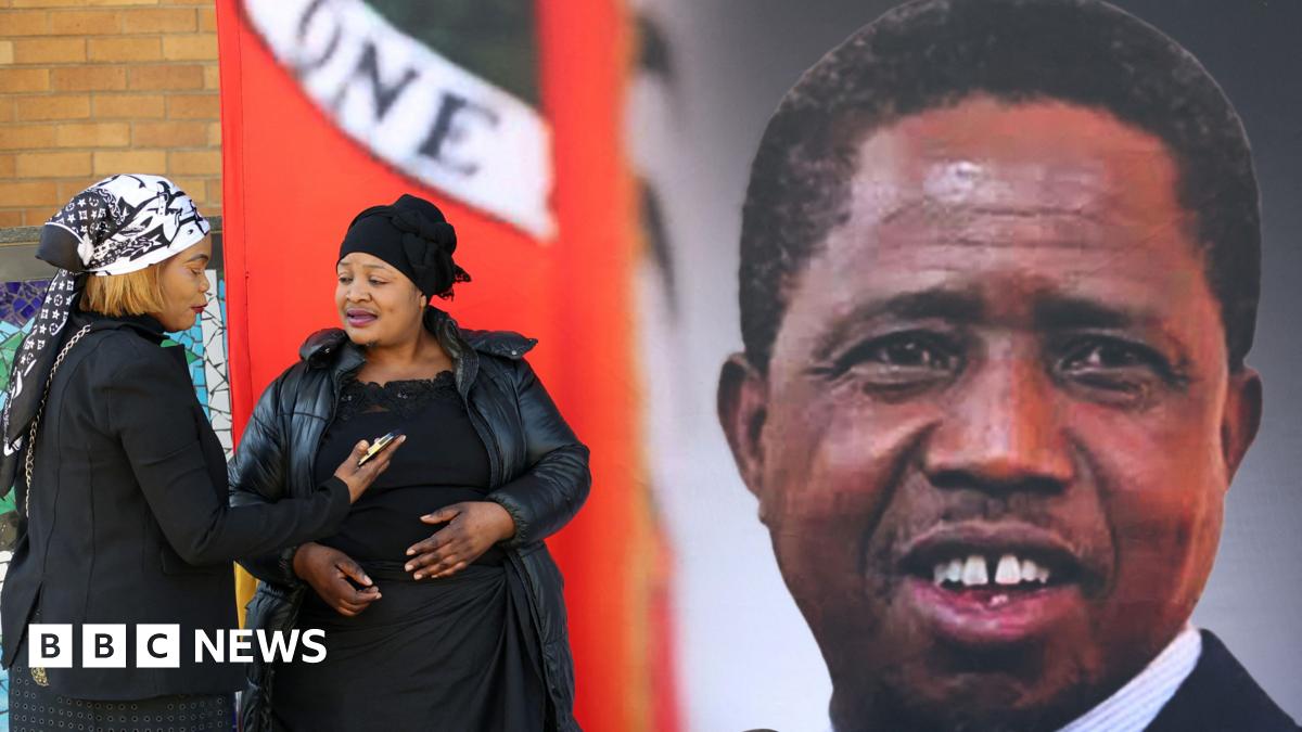 Edgar Lungu: South African court rules that Zambia can repatriate body of ex-president