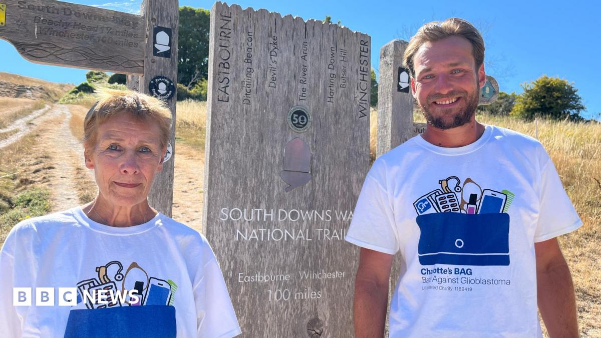 Cancer vlogger's family finish 230-mile charity hike