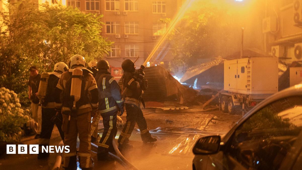 'Most massive' Russian attack on Kyiv kills at least 20