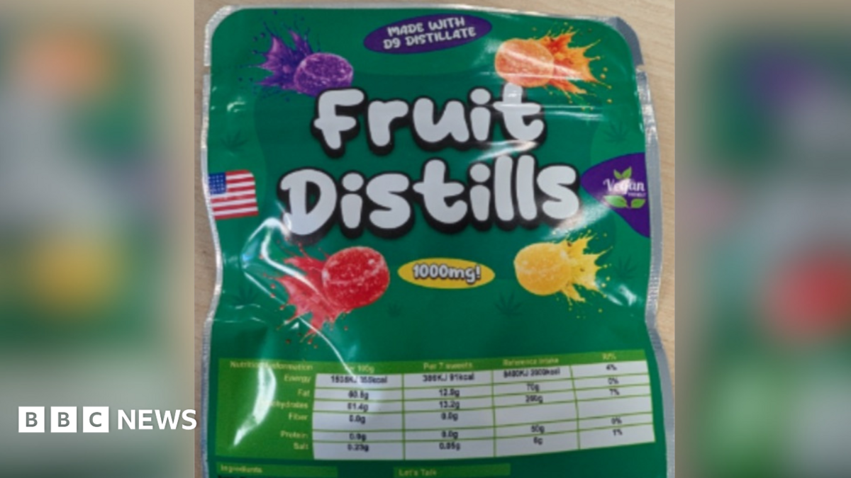 bbc.co.uk - Kirsten Robertson - The risks of cannabis gummies with fake sweet packaging
