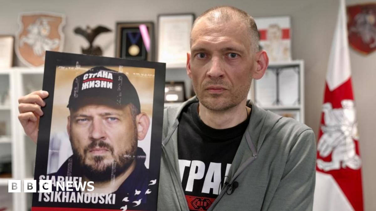 Belarus: After five years in jail, opposition figure Tikhanovsky speaks out
