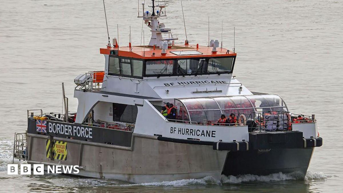More than 150 migrants rescued after boat catches fire in Channel