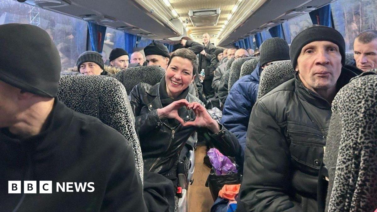 
                            'Never give up': Belarusian prisoners celebrate release after US lifts sanctions