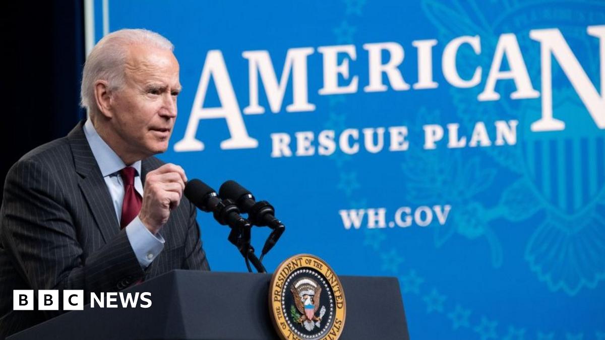 Biden's $1.9tn Covid relief bill passes US Congress - BBC News