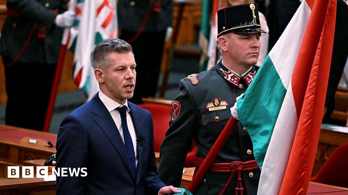 Hungary's new PM Magyar sworn in after landslide victory over Orbán