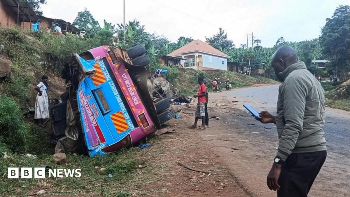 Uganda suspends school trips after 20 pupils die in bus crash