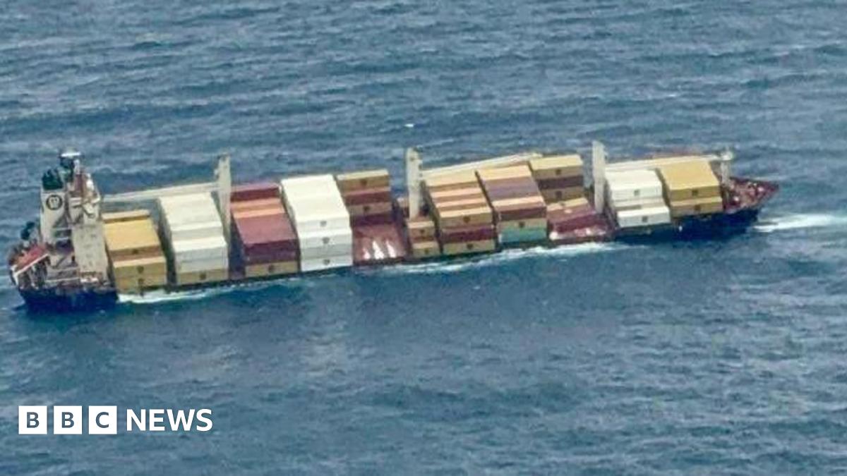Kerala: India state on alert after ship carrying hazardous cargo capsizes