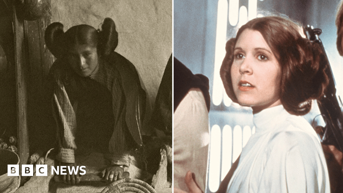The story behind Princess Leia's hairstyle - BBC News