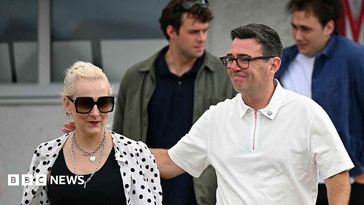 Who is Andy Burnham's wife, Marie-France van Heel?