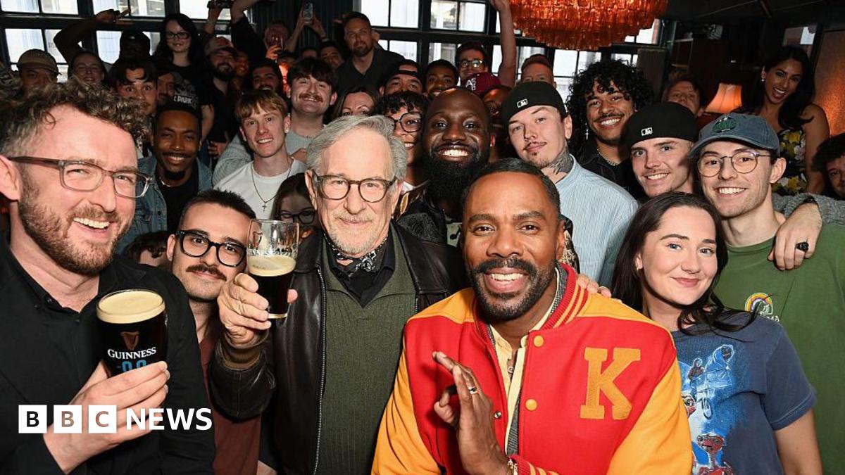 bbc.co.uk - Rorey Bosotti - Steven Spielberg makes surprise appearance at London pub quiz