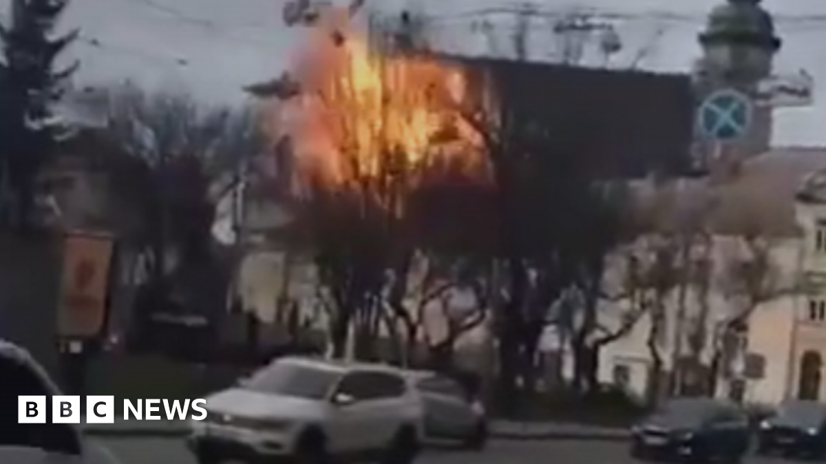 Ukraine Unesco site damaged as Russia launches 400 drones in deadly daytime attack