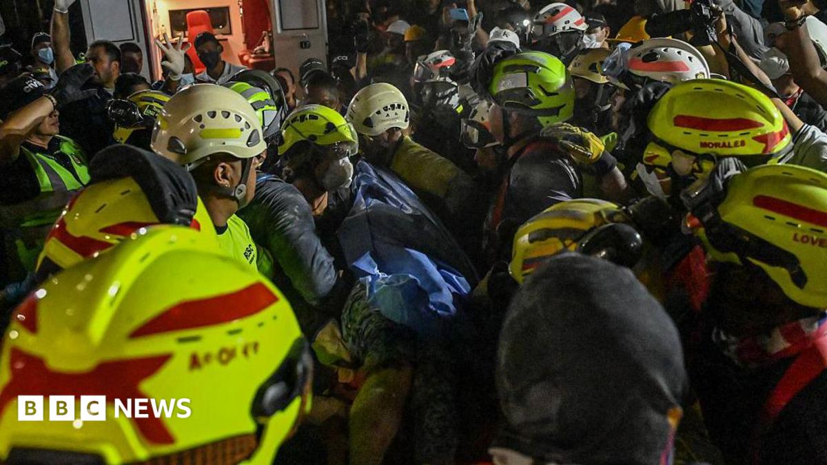 Woman pulled alive from rubble 36 hours after Colombia quake