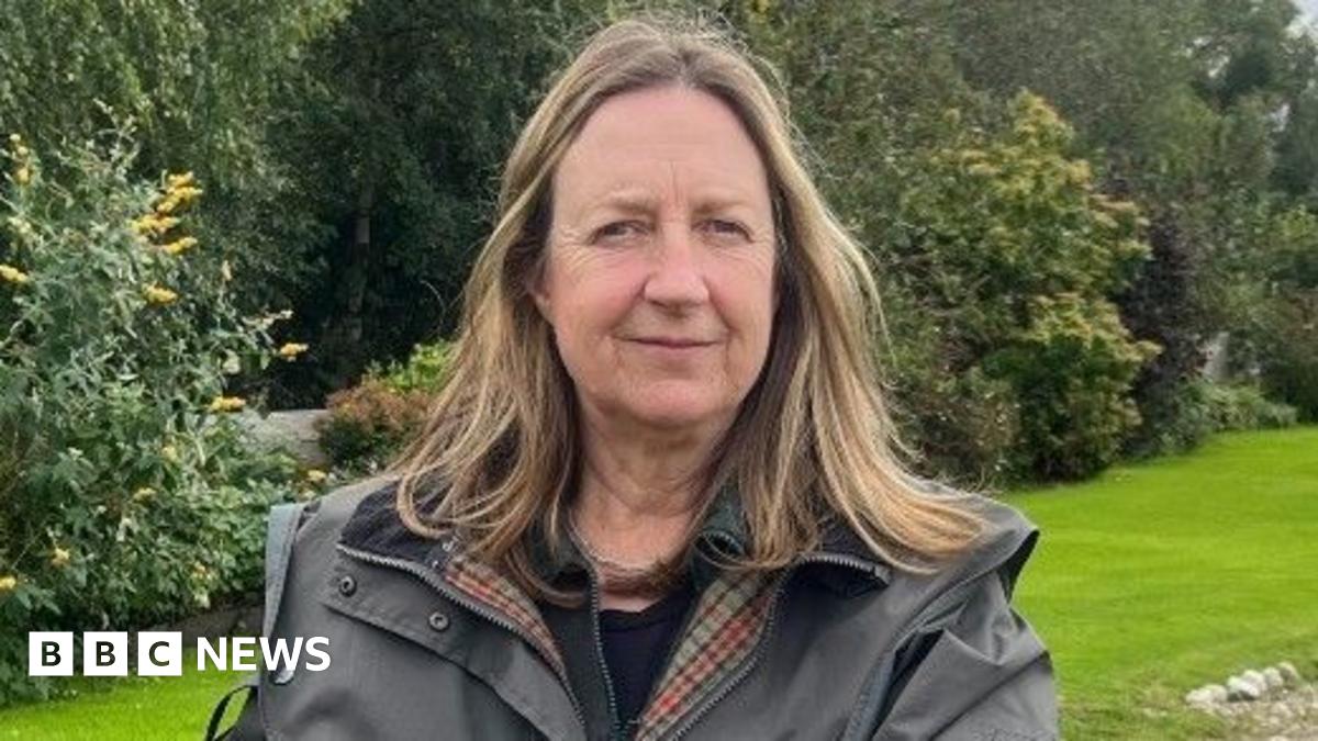 Eve Graham looks straight into camera