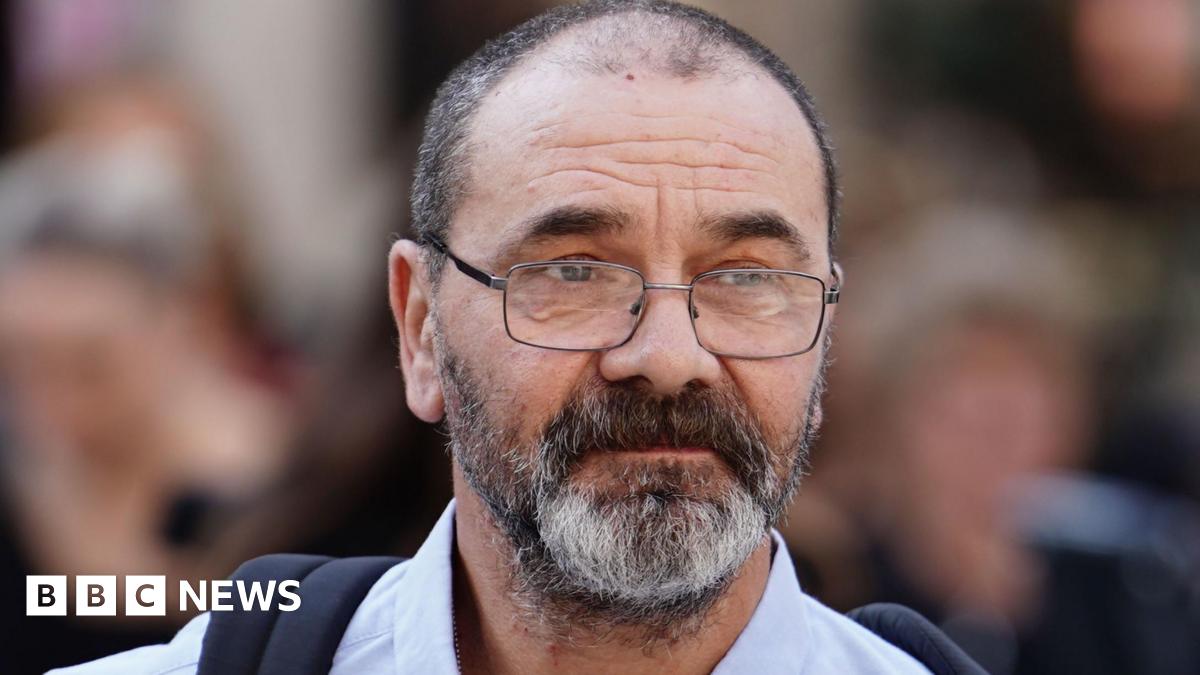 Andrew Malkinson arrives at the Royal Courts of Justice in London, ahead of his hearing at the Court of Appeal over his 2003 rape conviction. 
