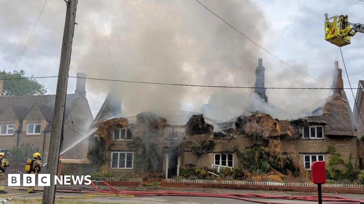 Fire at Grade II listed thatched home near Thrapston accidental  