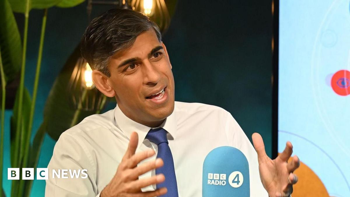 Stop the Boats slogan was too stark, Rishi Sunak tells BBC - BBC News