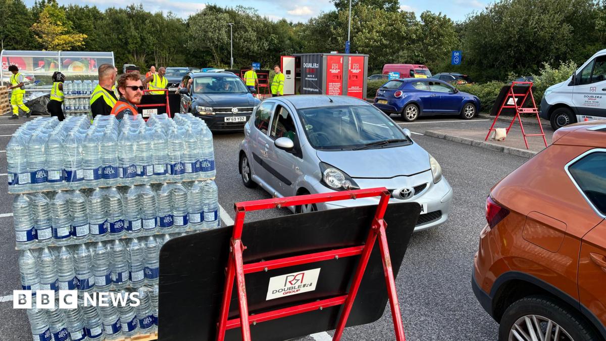 Anger as water supply misery continues for second day