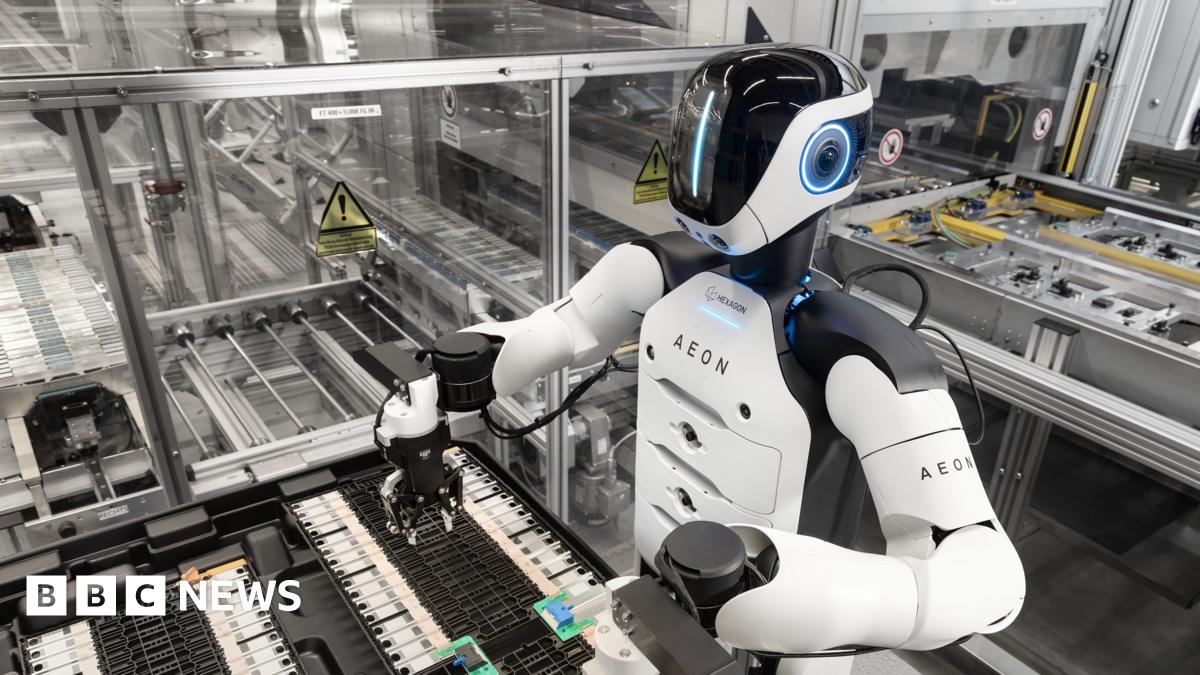 bbc.co.uk - Sean McManus - BMW says humanoid robots are the future of car production