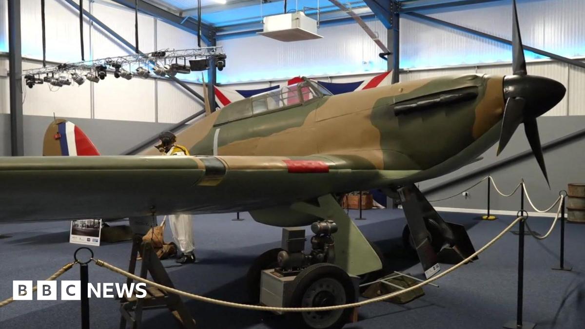 bbc.co.uk - Crispin Rolfe - Hurricane from Battle of Britain film gets new home