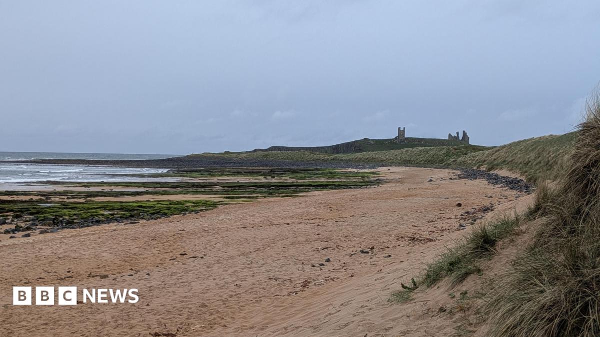 Work starts to shore up Craster coast damaged by storms