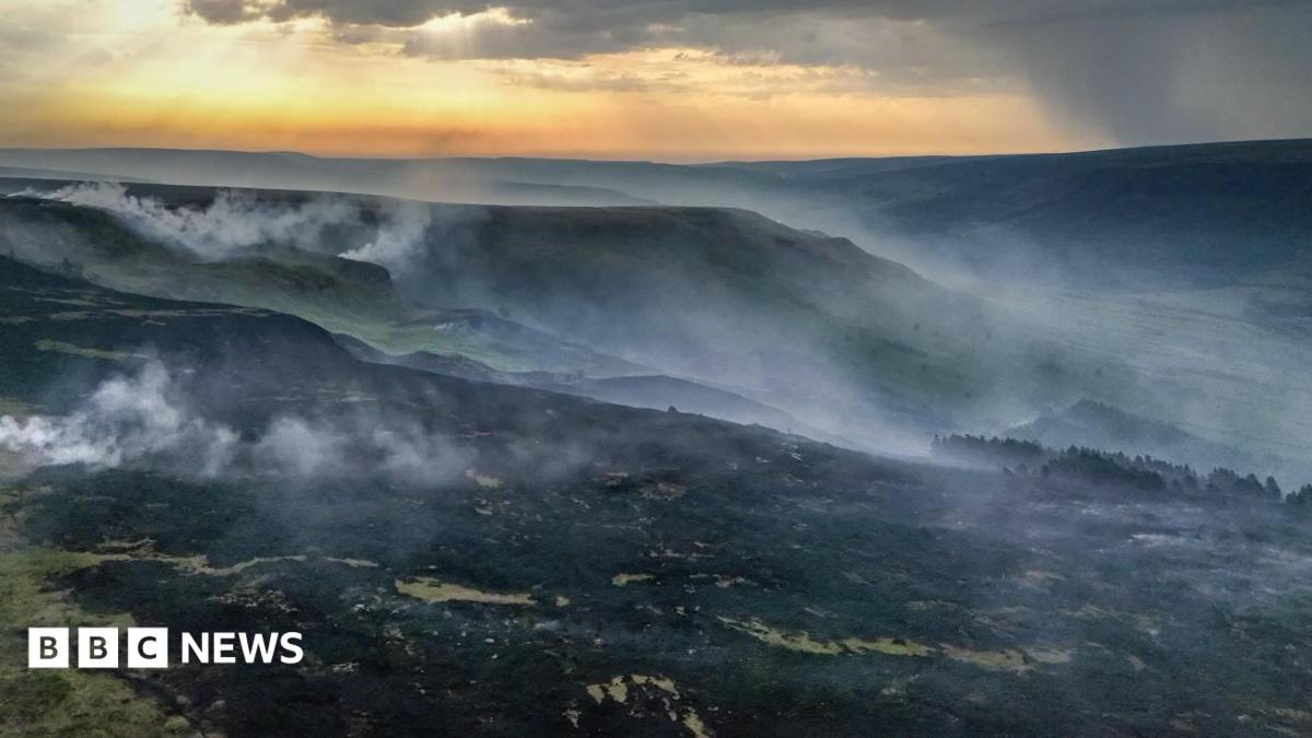 Wildfires burn across UK as fire chiefs warn of extreme pressure