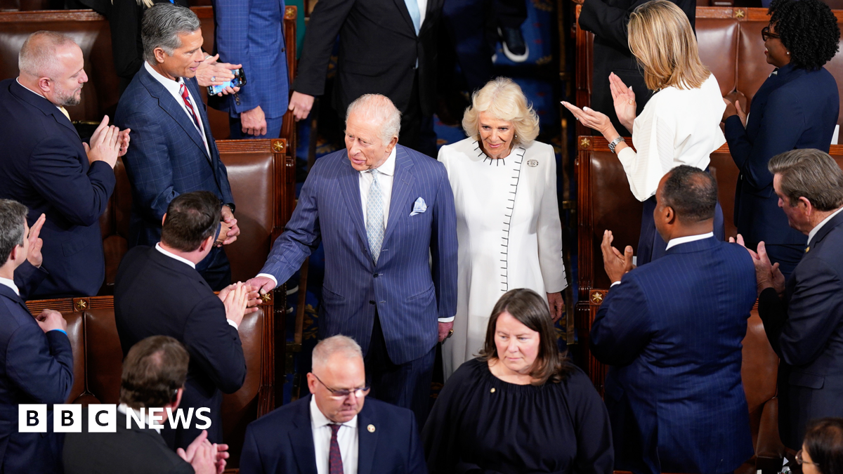 찰스 3세의 미국 의회 연설과 외교적 메시지 관련 이미지