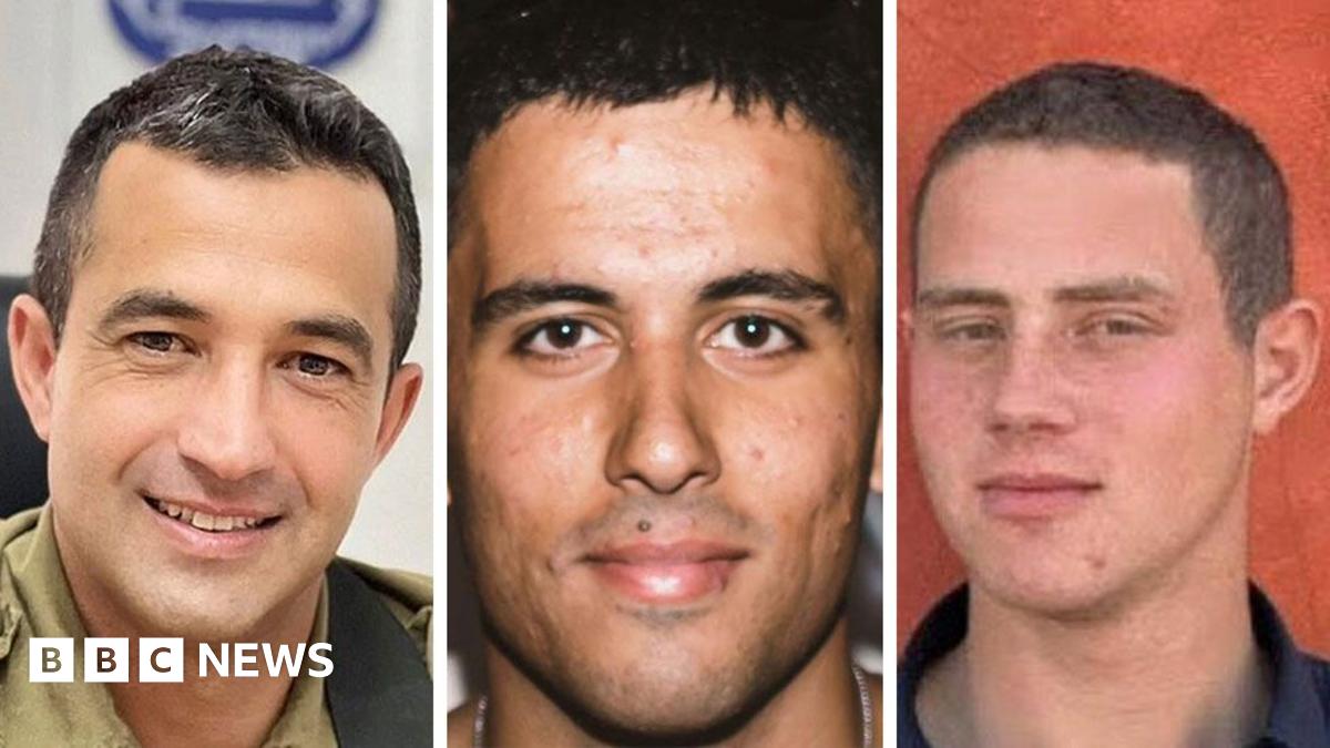 Israel bestätigt, dass die Hamas die Leichen von drei als Geiseln ...