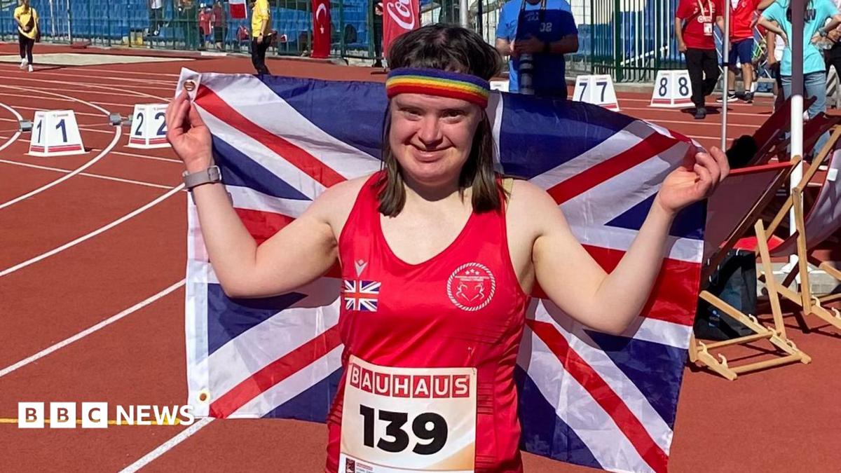 Two golds for Worcester athlete at the World Down Syndrome Championships