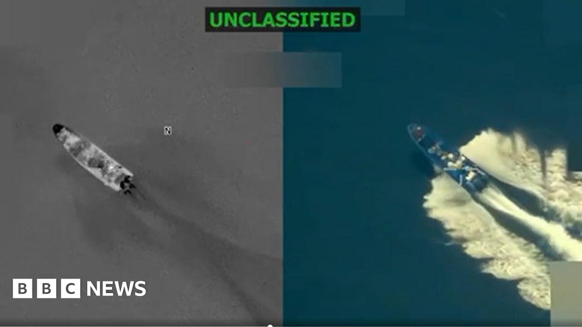 US forces strike third alleged drug vessel killing three, Trump says